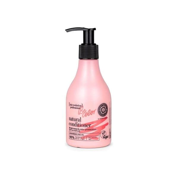 Natura Siberica Be Color Shine e Color Protection Condicionador Cabelos Pintados 245ml