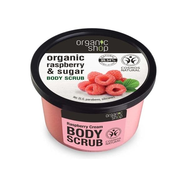 Organic Shop Esfoliante Corporal Creme de Framboesa 250ml