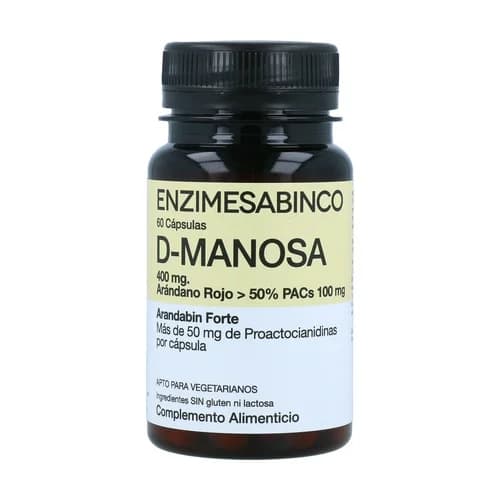 Enzime Sabinco D-manosa Arandabín Forte 60 Cápsulas