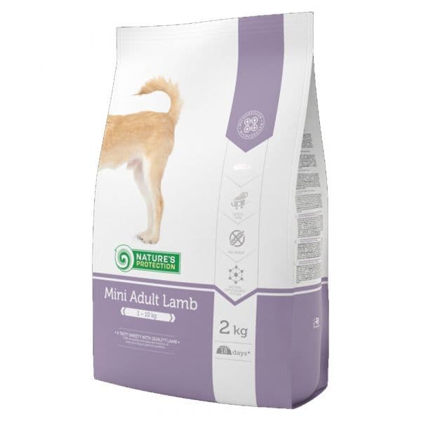 Nature's Protection Mini Adult Lamb Dog 2Kg