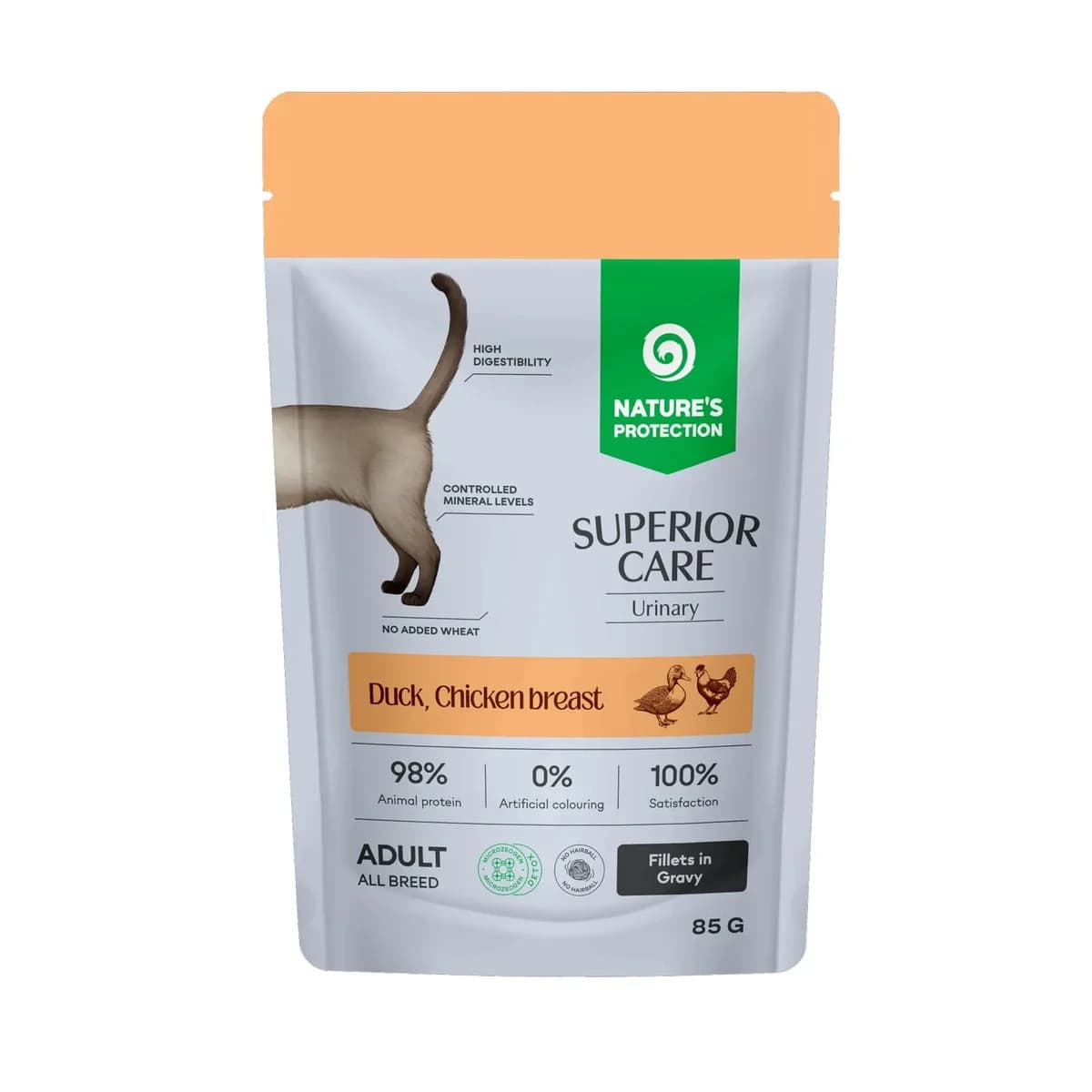 Nature'S P Sc Gato Adulto Urinário Gf Pato Frango Arando