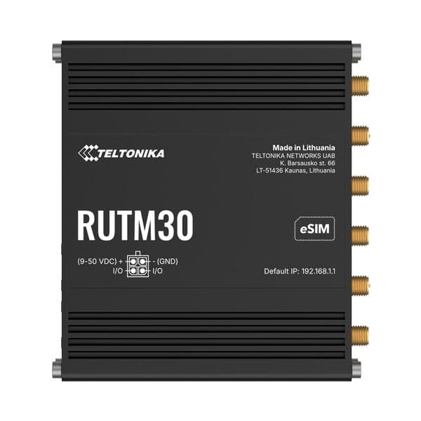 Teltonika Roteador Celular Industrial RUTM30 5G Wi-Fi