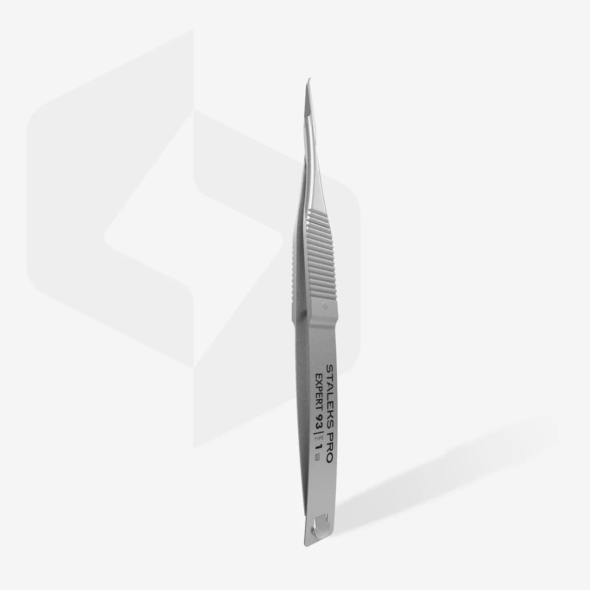 Tesoura Profissional de Precisão para Cutículas com Gancho – Staleks Expert 93