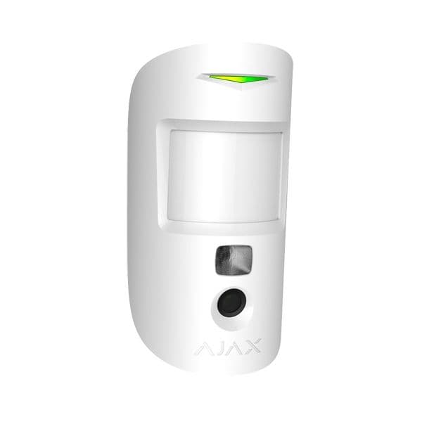 Ajax Sensor de Movimento S/ Fios C/ Foto Verificação (branco) - AJ-MOTIONCAM-PHODW