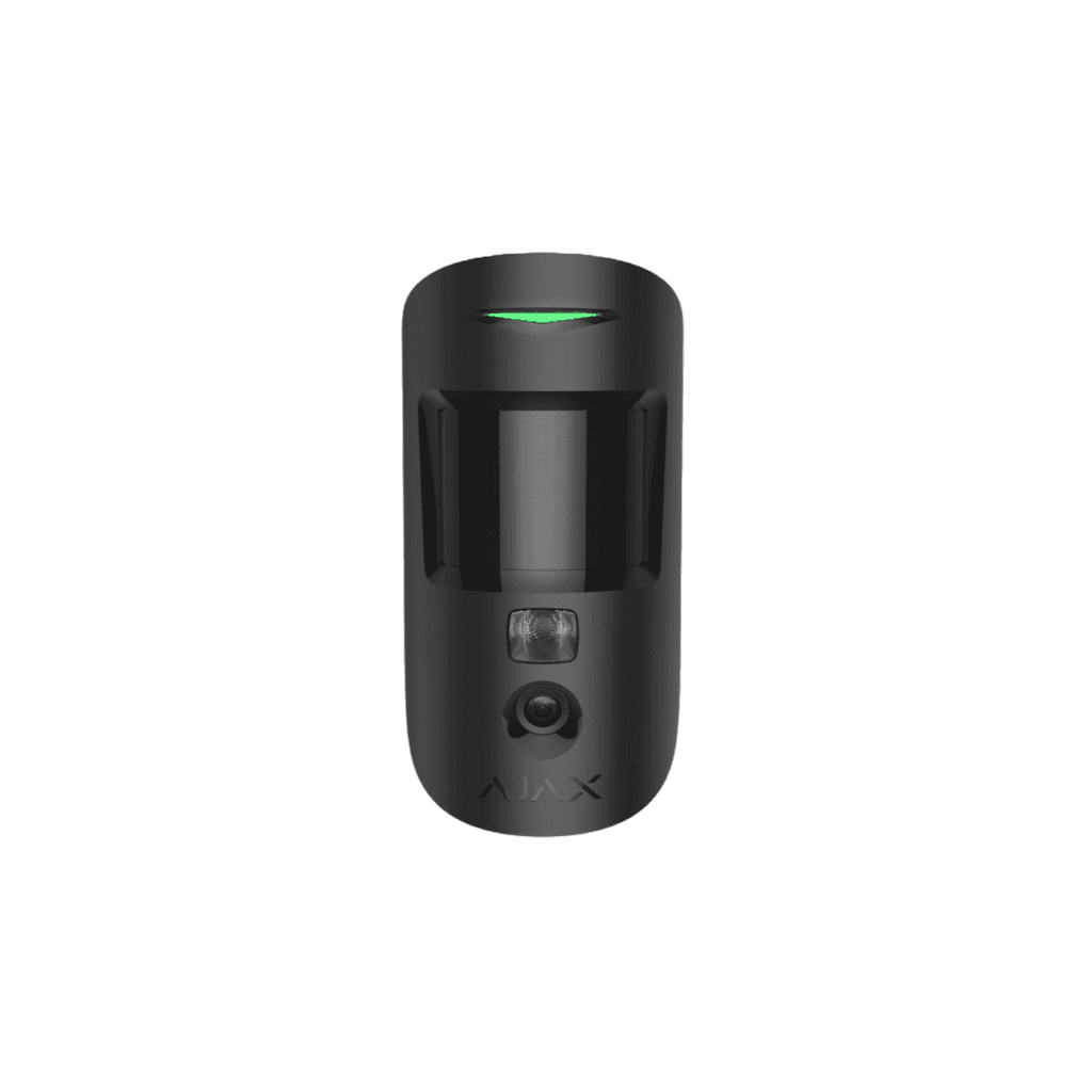 Ajax Detector PIR com câmara sem fios com petição de imagem para alarme Preto - Ajax MotionCam (PhOD) Jeweller