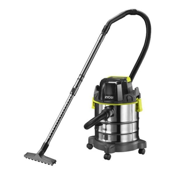 Aspirador Ryobi R18WDV-0 Com Saco 18L