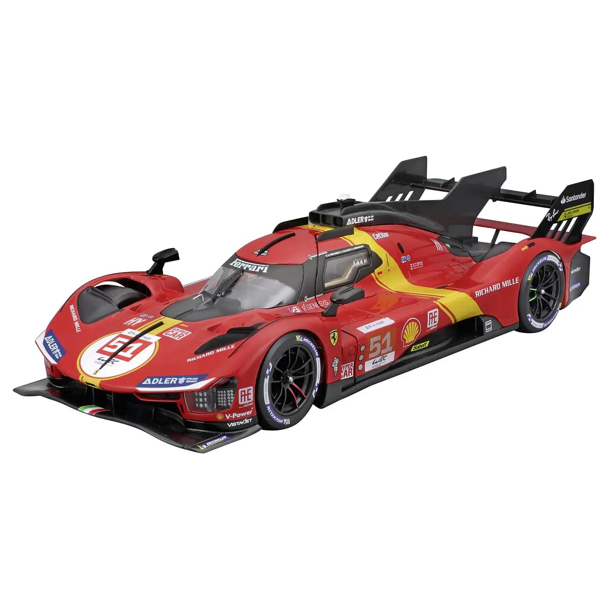 Bburago Ferrari Racing 499P Le Mans Hypercar 1/18