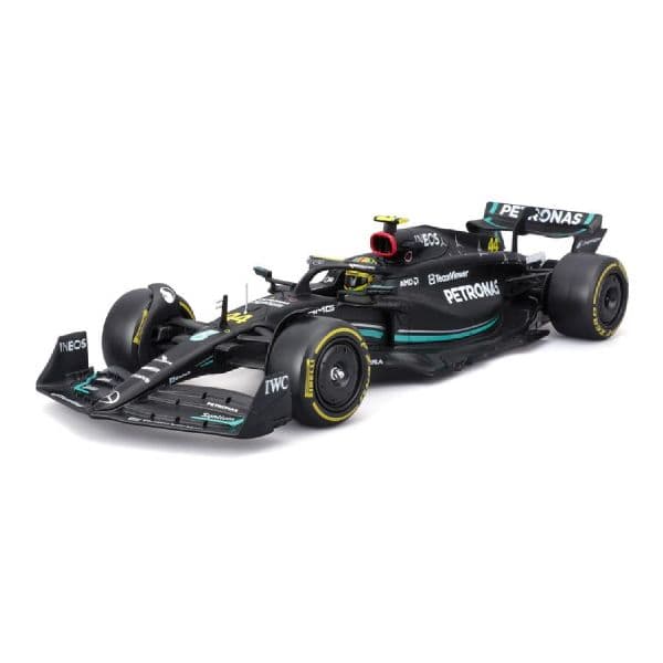 Bburago Carro Miniatura F1 Mercedes AMG W14 Lewis Hamilton 44 1/24