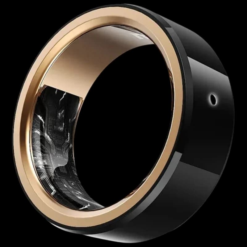 Anel Inteligente Preto Momax SG1S Active – Tamanho 7