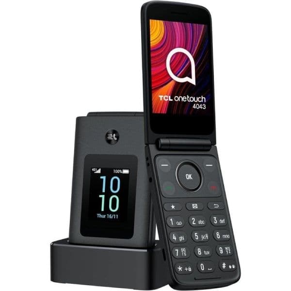 TCL One Touch 4043D Dual SIM Dark Night Grey