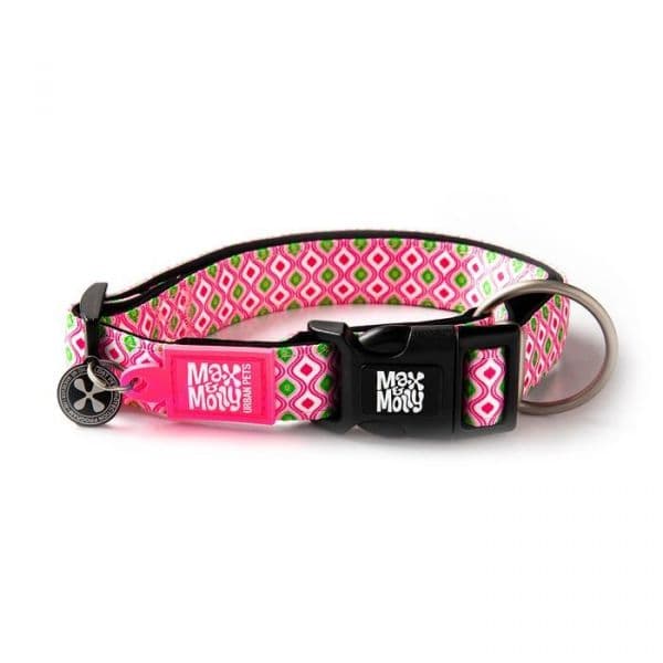 Max & Molly Coleira Smart ID Retro Pink M