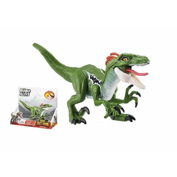 Robo Alive Dino Action Dinossauro Raptor - ZU7172