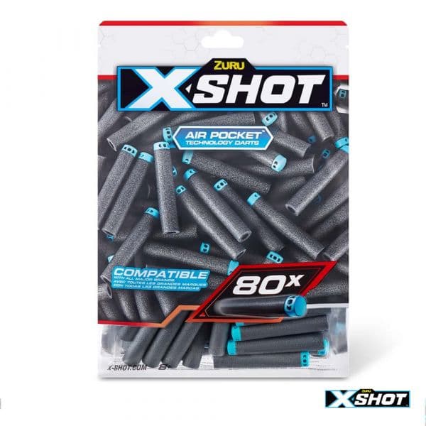 Zuru X-shot Recarga de 80 Dardos - ZU36589
