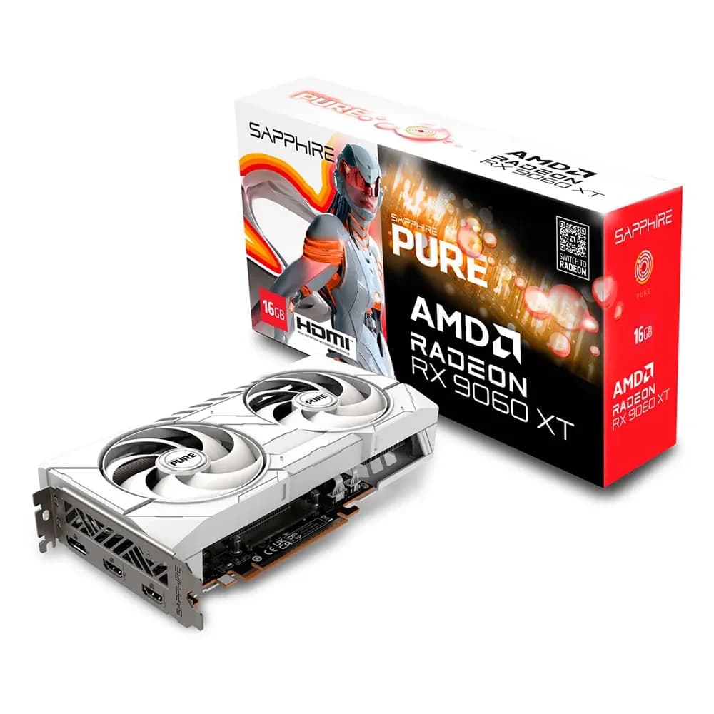 Sapphire Radeon RX 9060 XT Pure OC 16GB GDDR6