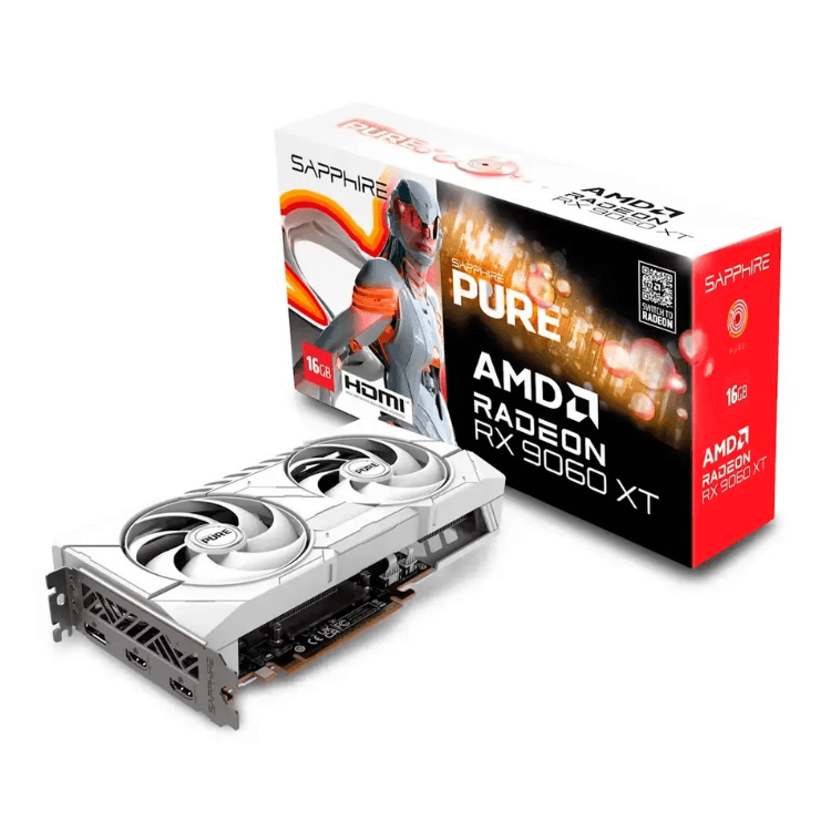 Sapphire Radeon RX 9060 XT Pure OC 16GB GDDR6