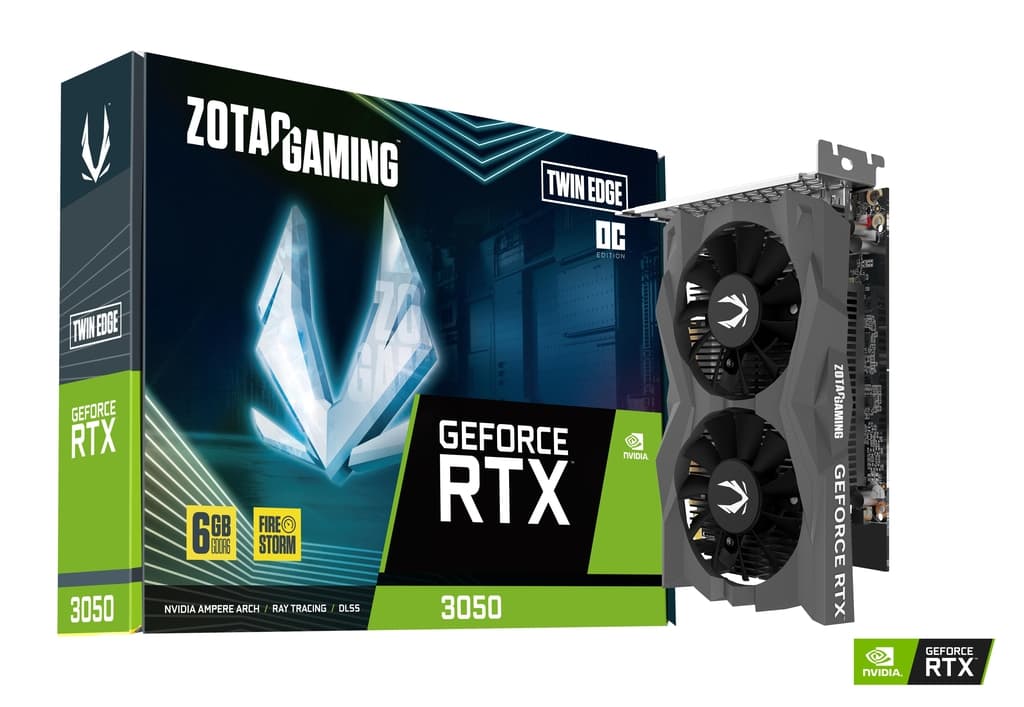 Zotac GeForce RTX 3050 Twin Edge OC 6GB GDDR6