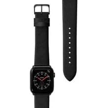 Bracelete Laut para Apple Watch 42-44-45 Leather - Preto