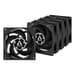 Arctic P8 PWM PST 80mm (Pack 5) Black