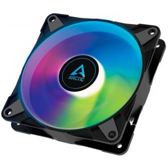 Arctic Ventoinha 120mm P12 PWM PST A-RGB 2000RPM 4 Pinos Preta