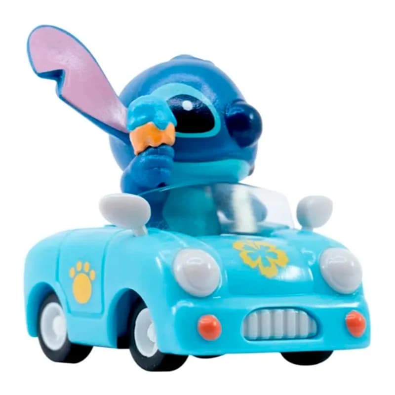 Figura YuMe Zoom Hero Stitch Sports Car (with ice cream) - Blue