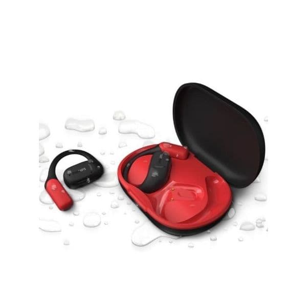 Philips 6000 Series TAA6709BK Bluetooth Open-Ear Negros e Vermelhos
