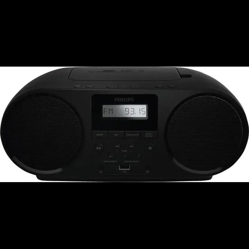 Philips Rádio CD Portátil TAZ5000/10 Bluetooth USB Preto
