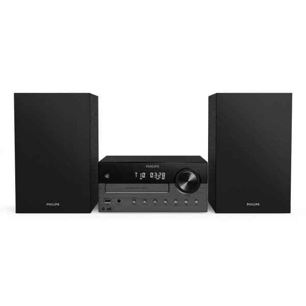 Philips Mini Hi-Fi TAM4505M2/12 com Bluetooth e Rádio DAB+ 80W Preto