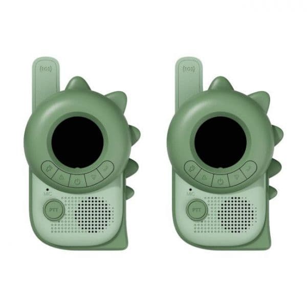 The Zoo Family Walkie Talkies Zoo Dinossauro Verde x Dinossauro Verde +3 Anos
