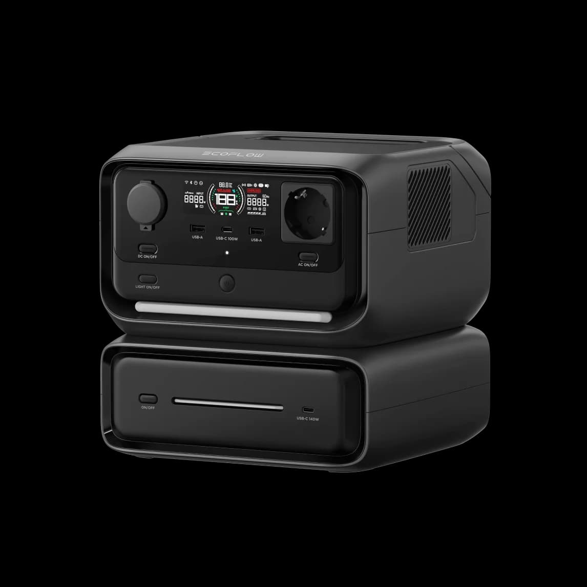 Ecoflow River 3 Max - Gerador portátil Inteligente 572Wh