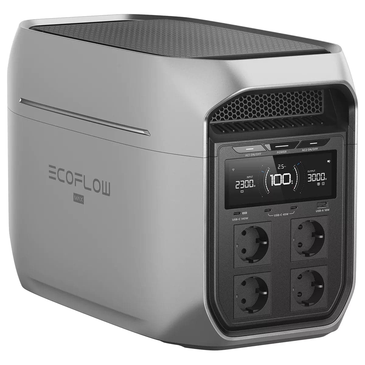 Ecoflow Gerador portátil Inteligente 2048Wh - Delta 3 Max Plus