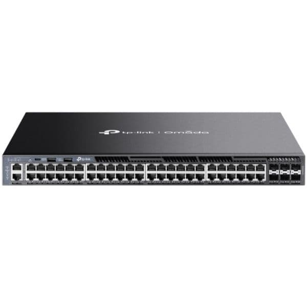 TP-Link Switch de Rede Omada 48 Portas Gigabit/6x 10G SFP+ - SG6654X