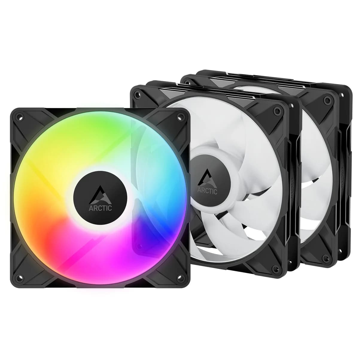 Arctic Cooling P14 Pro PWM A-RGB Ventoinha 140mm Black (Pack 3)