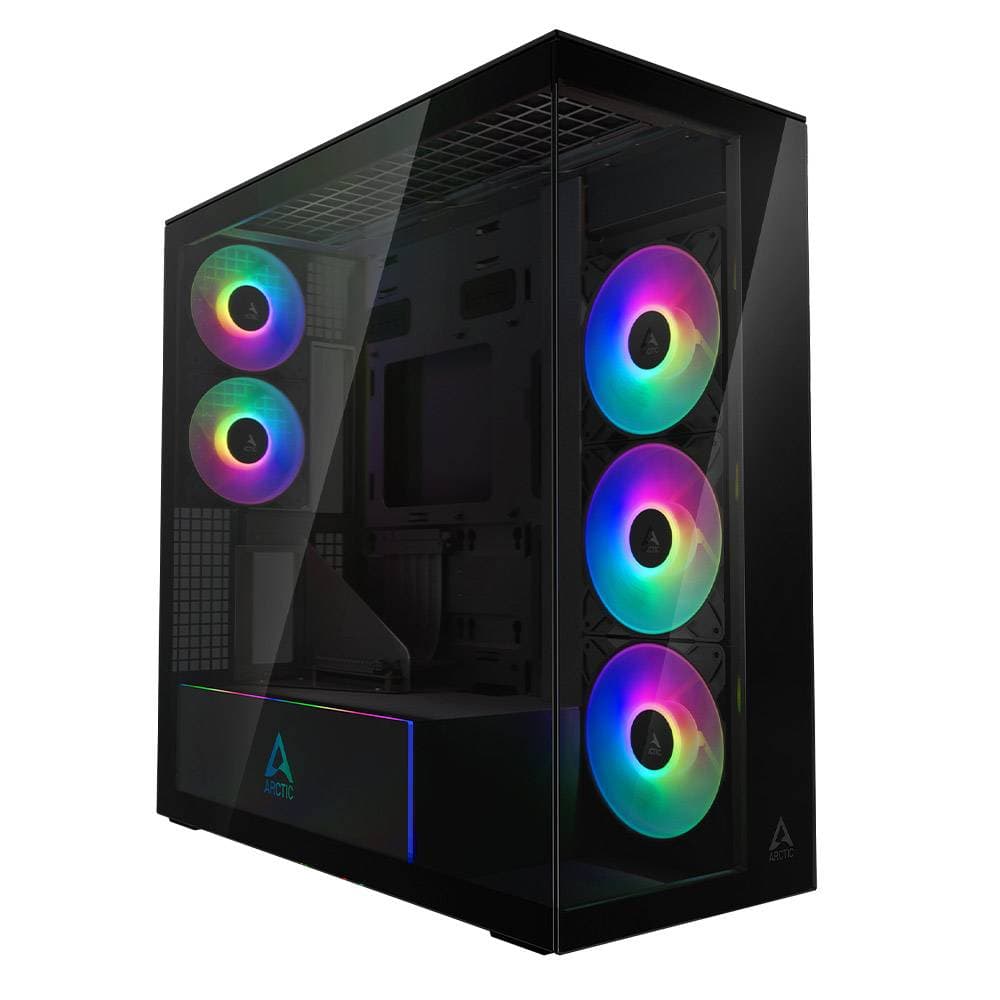 Arctic Cooling Xtender E-ATX Vidro Temperado Preto Espelhado