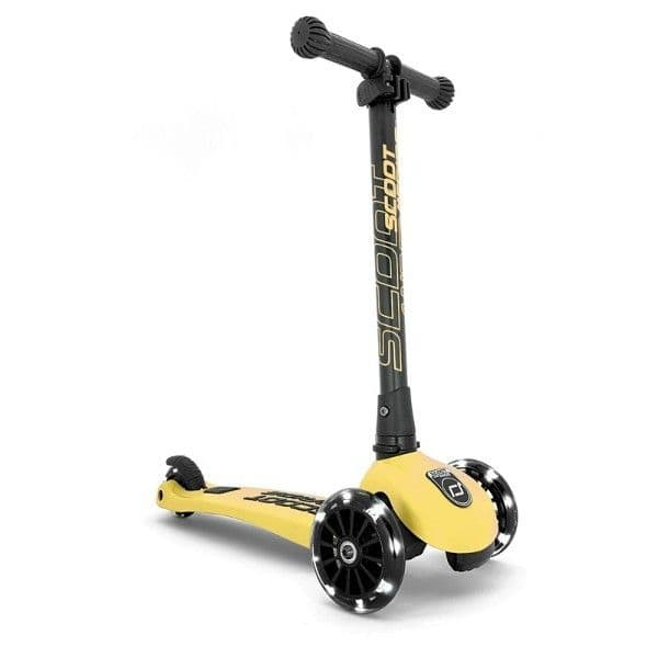 Scoot & Ride Highwaykick Three led Lemon