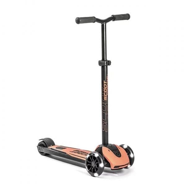 Scoot & Ride Trotinete Highwaykick 5 Led Peach