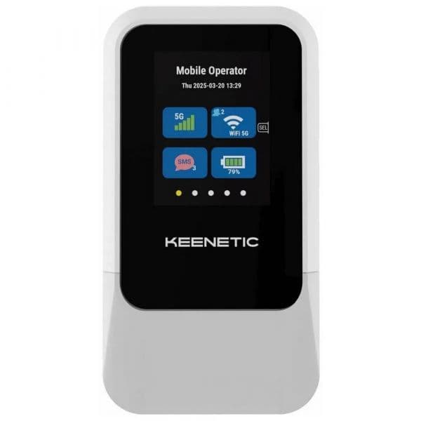 Keenetic KN-5210-01-EU Móvel Portátil Dual Band WiFi 4000mAh