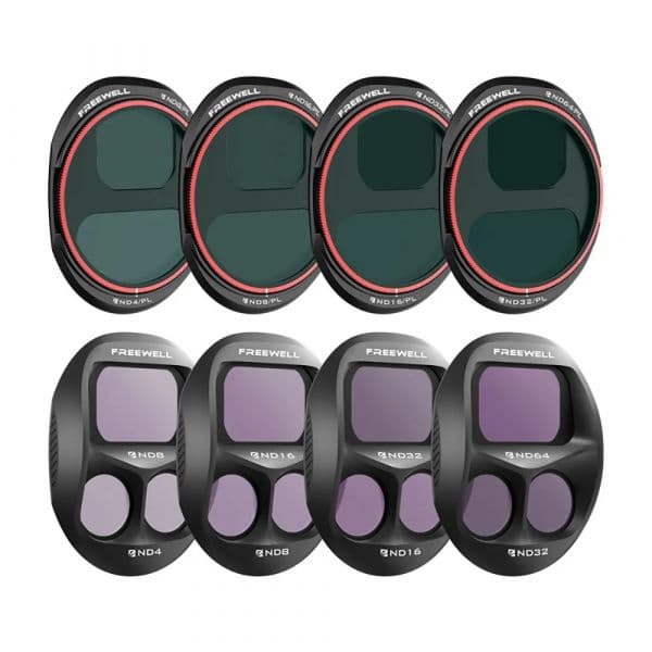FREEWELL Filtro Câmera DJI Mavic 4 Pro All Day 8 Unidades