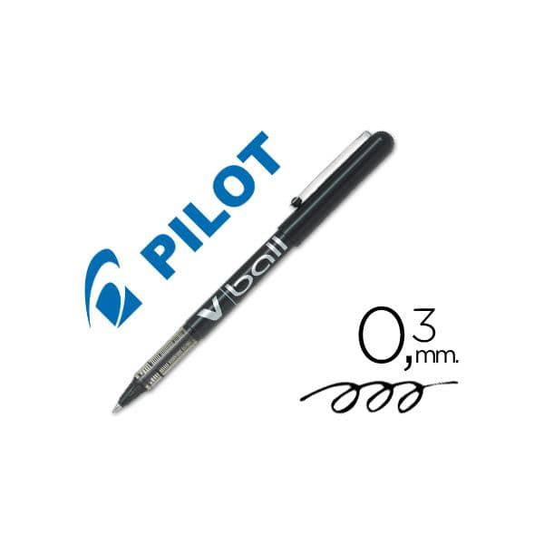 Pilot Marcador Roller V-ball Preto 0.5 mm 12 un.