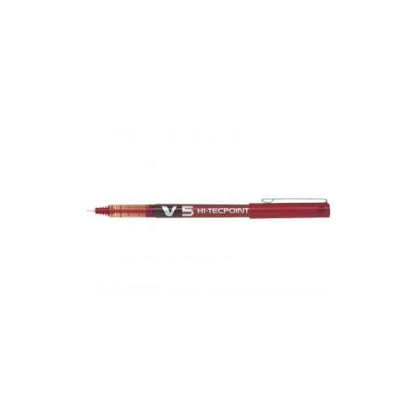 Pilot Marcador V5 0.5mm Vermelho 1 Un.