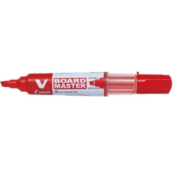 Pilot Marcador V-Board Master Médio Vermelho 1 Un.