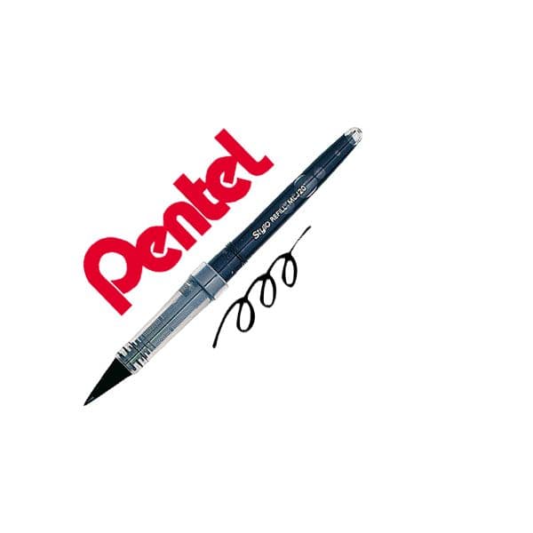 Pentel Recarga mlj20 p/ Marcador Tradio Stylo Trj50 Preta 12 Unidades