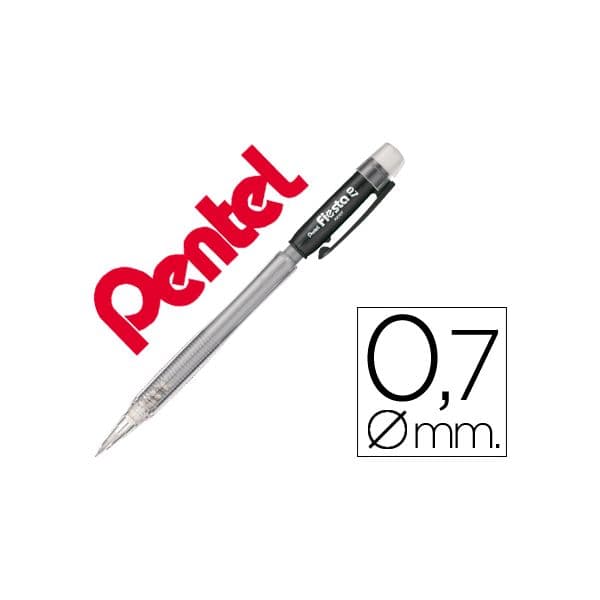 Pentel Lapiseira Ax107 Fiesta 0.7mm Preto - OFF045824CE