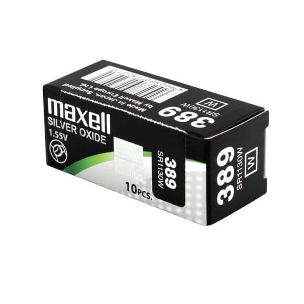 Maxell Pilha para Relógio SR1130W (389) 18289100 - 10 Unidades