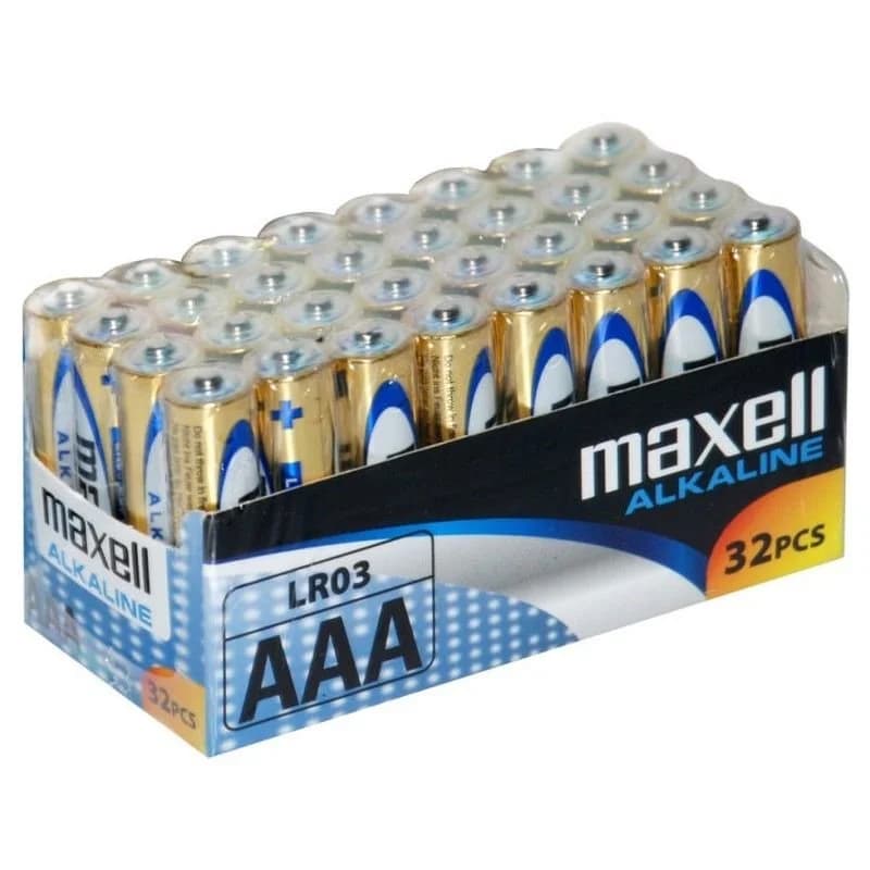 Maxell Pack Pilhas AAA (LR03) 32 un