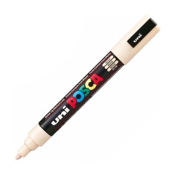 Uni Marcador Posca PC-5M Bege 1 Un.