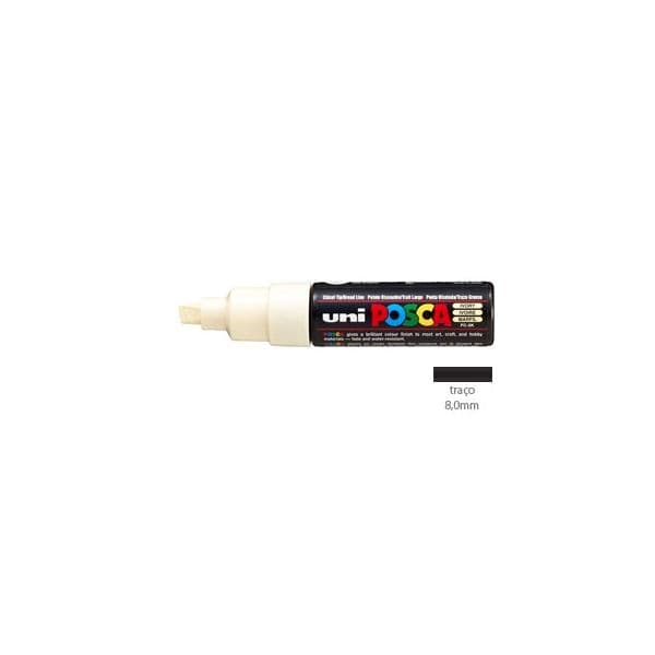 Uni Marcador Posca PC-8K Marfim
