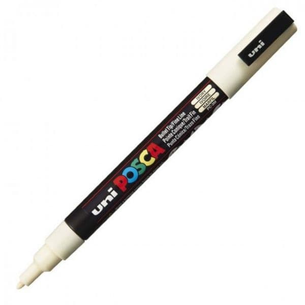 Uni Marcador Posca PC-3M Marfim
