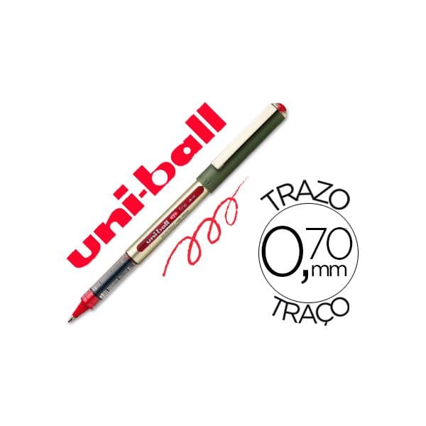 Uni-Ball Caneta Roller Eye Fine UB157 0.7mm Vermelho 1 Un.