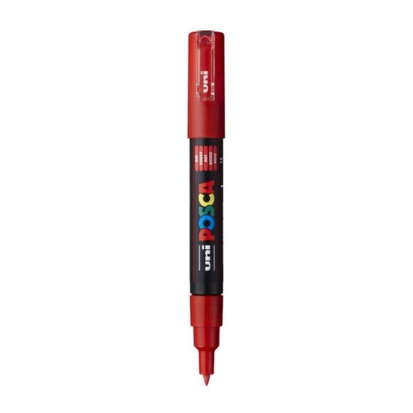 Uni Marcador Posca PC-1M Vermelho