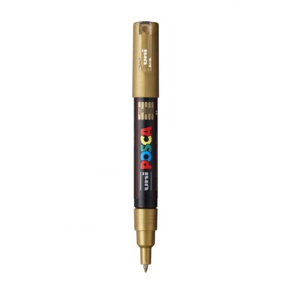 Uni Marcador Posca PC-1M Ouro